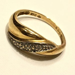 K18 18金 ダイヤ 0.03ct リング